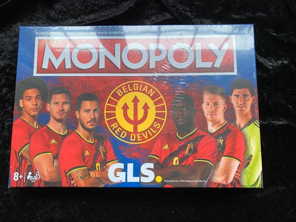 Monopoly Belgische "Red Devils", Hobby en Vrije tijd, Gezelschapsspellen | Bordspellen, Vijf spelers of meer, Ophalen of Verzenden