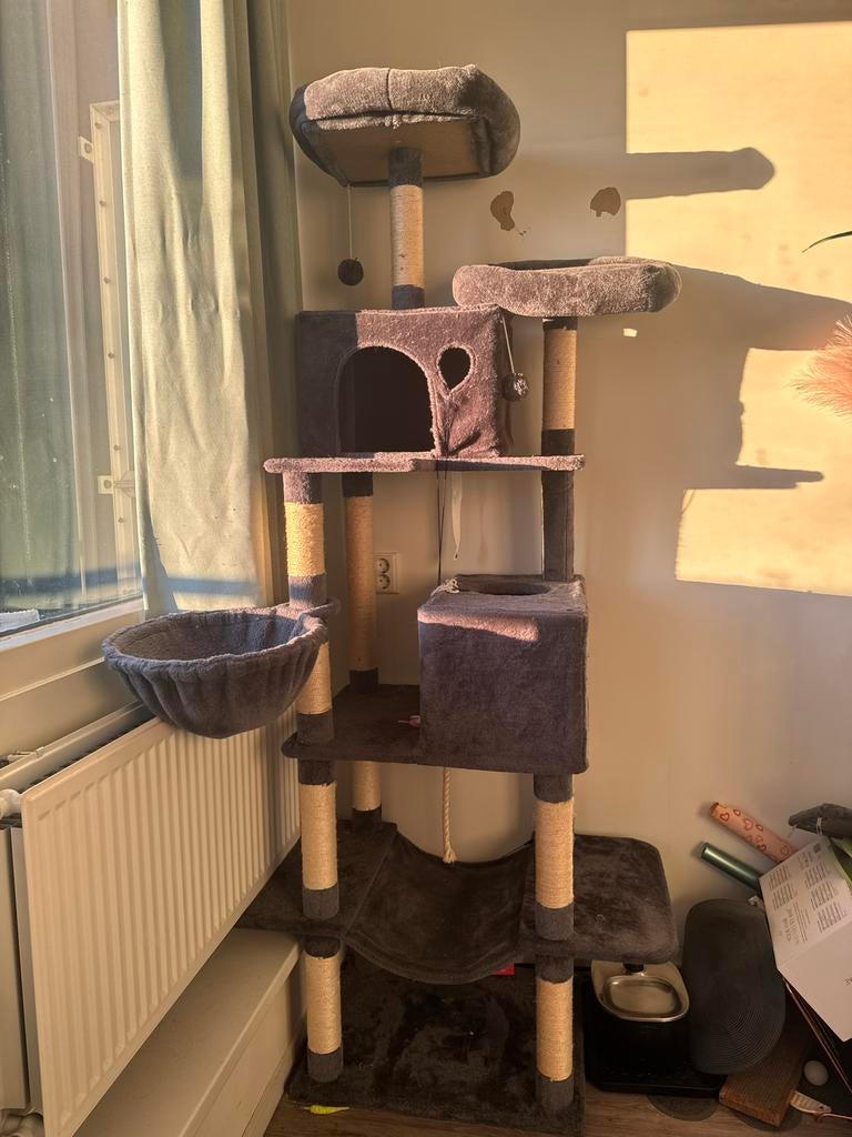 Krabboom kattenboom krabpaal XXL, Dieren en Toebehoren, Krabmeubelen, Ophalen, Krabpaal