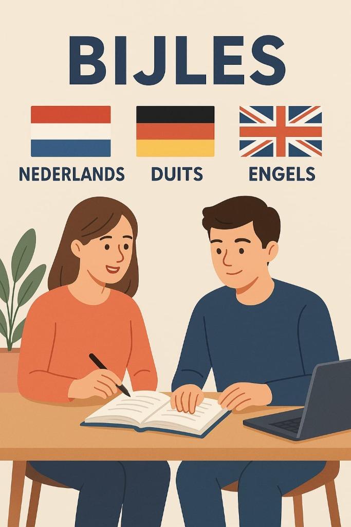 Bijles en huiswerkbegeleiding Nederlands, Engels en Duits, Bijles