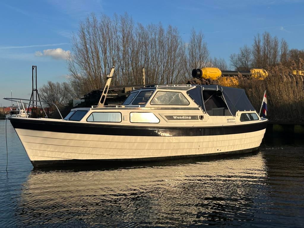 Super leuke SAGA 27 AK spitsgatter Diesel, Watersport en Boten, Motorboten en Motorjachten, 10 tot 30 pk, Gebruikt, Diesel, Ophalen of Verzenden