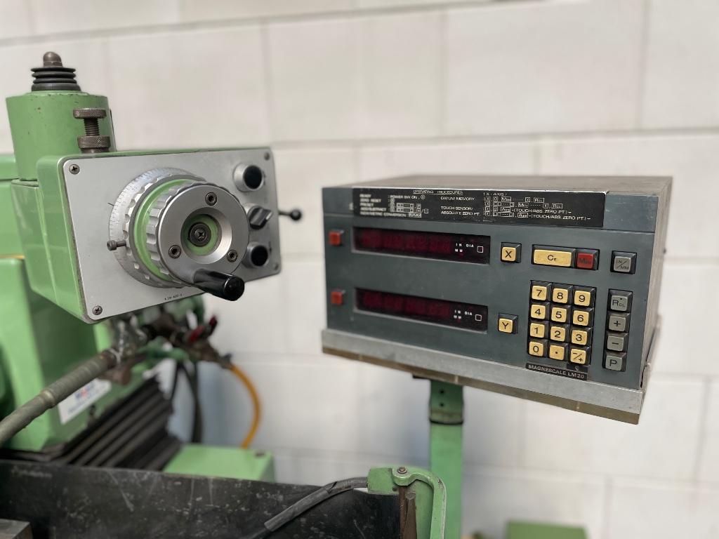 Vlakslijpmachine Jumag JM-400 met digitaal en koeling, Ophalen, Gebruikt, 1000 watt of meer, Overige typen