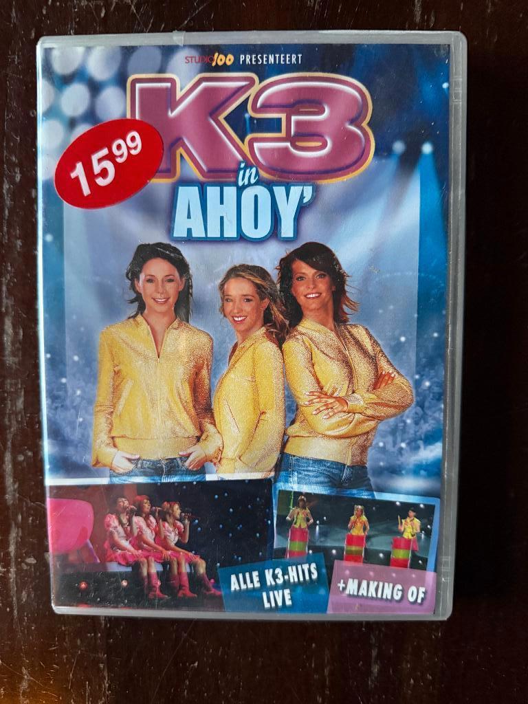 K3 Live in Ahoy DVD, Alle leeftijden, Ophalen of Verzenden, Zo goed als nieuw, Muziek en Concerten