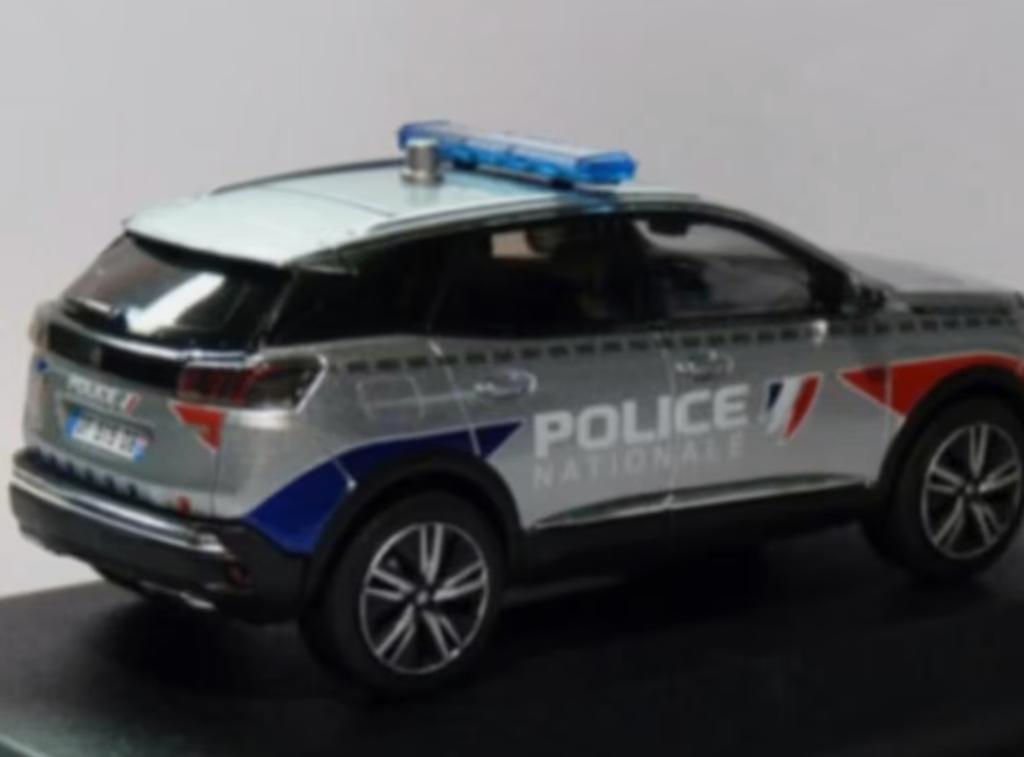 Peugeot 3008 2023 Police Nationale 1:43 NOREV Ref. 473947, Verzenden, Nieuw, Auto, Norev