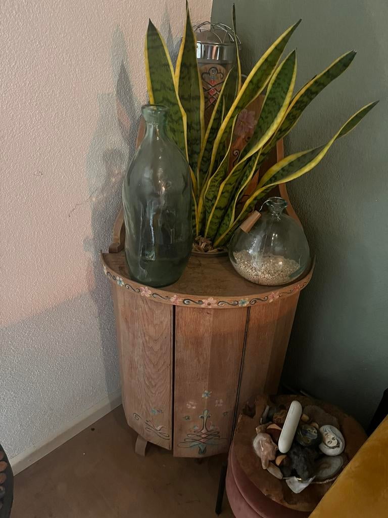 Antieke kinderstoel kakstoel, Ophalen