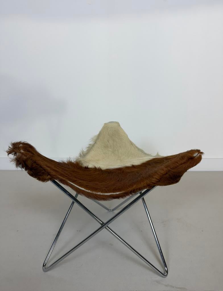 Mid-century vlinderkruk / butterfly kruk – BFK stijl, Ophalen of Verzenden