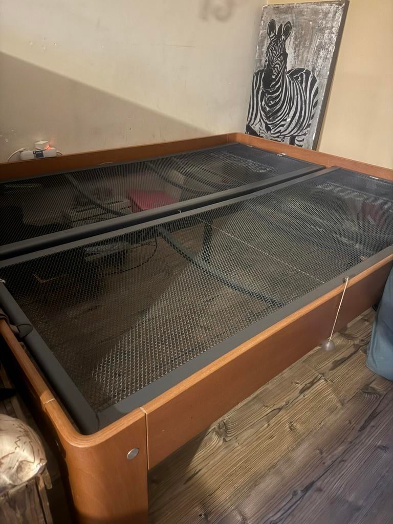 Auping Auronde 160x200, Ophalen, Tweepersoons, Zo goed als nieuw, 160 cm