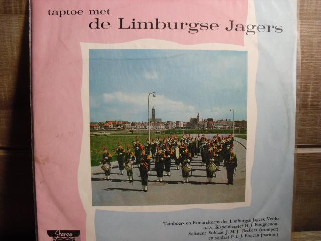 - Taptoe met De Limburgse Jagers - LP, Ophalen of Verzenden, Gebruikt, 12 inch, Streekmuziek