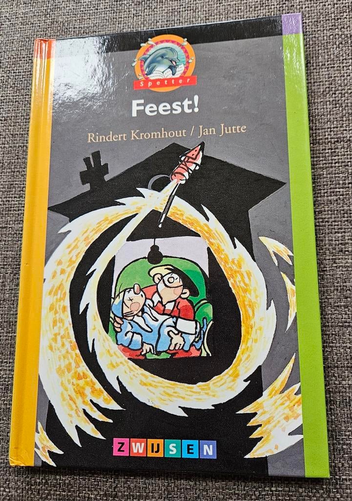 Feest! - Rindert Kromhout / Jan Jutte, Ophalen of Verzenden, Zo goed als nieuw, Rindert Kromhout / Jan Jutte, Fictie algemeen
