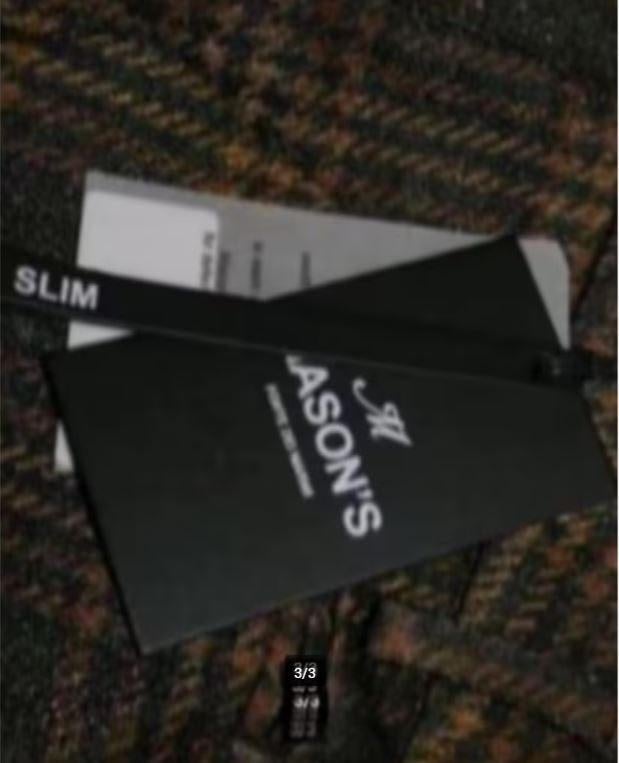 Mason's - Prachtige geruite broek maat 38 - Nieuw €195, Kleding | Dames, Maat 38/40 (M), Nieuw, Ophalen of Verzenden, Lang