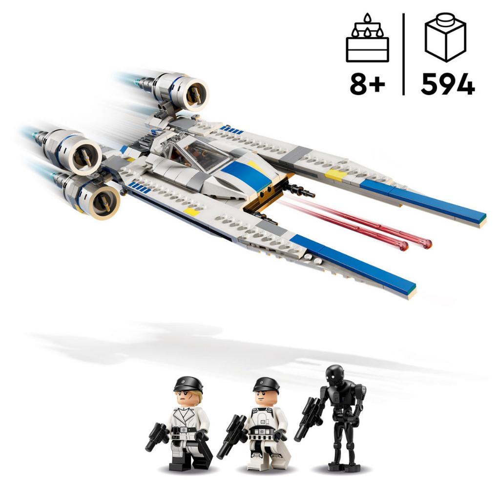 LEGO Star Wars 75399 Rebel U-wing Starfighter 594 delig, Ophalen of Verzenden, Nieuw, Complete set, Lego
