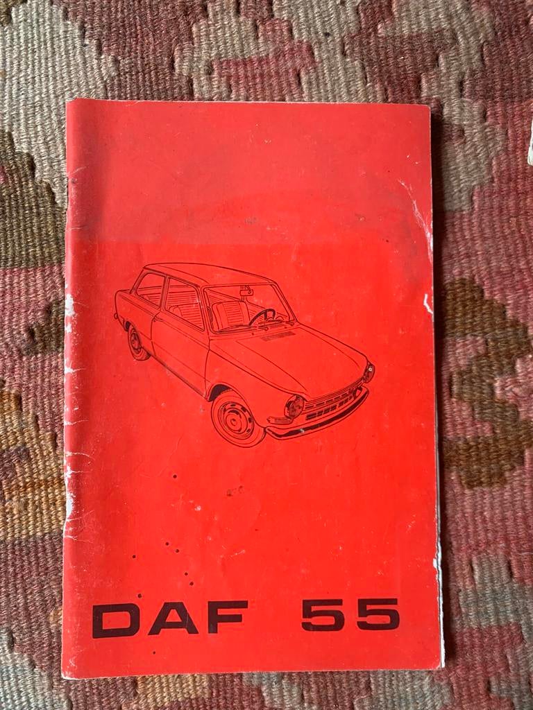 DAF 55 / 33 Instructieboekjes, Auto diversen, Handleidingen en Instructieboekjes, Ophalen of Verzenden
