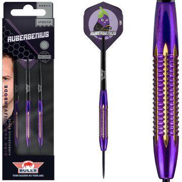 Bull's Dirk van Duijvenbode Aubergenius Brass dartpijlen, Ophalen of Verzenden, Nieuw, Pijlen