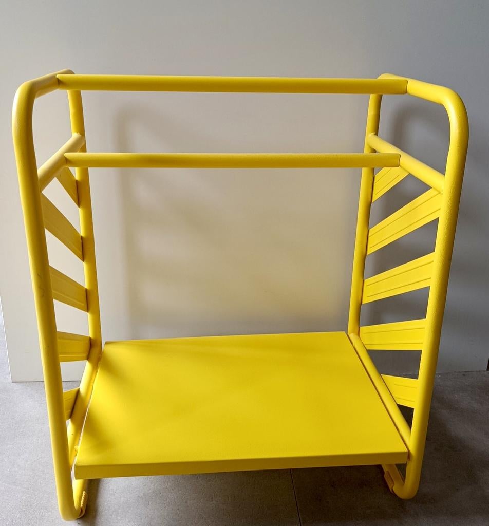 Wown rek geel openhaardhout Zilverblauw, Ophalen, Gebruikt, Rechthoekig