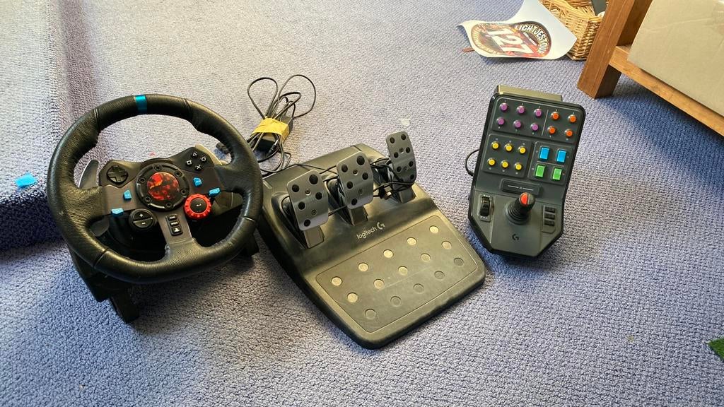 PlayStation stuur voor Farming simulator, Computers en Software, Joysticks, Zo goed als nieuw, Verzenden