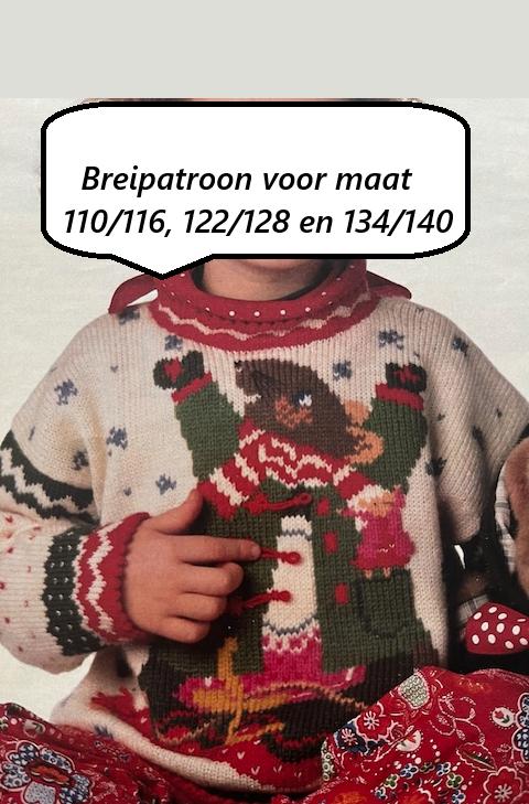 Vintage Vera de Muis brei patroon meisjes trui, Ophalen of Verzenden, Zo goed als nieuw, Breien, Patroon of Boek