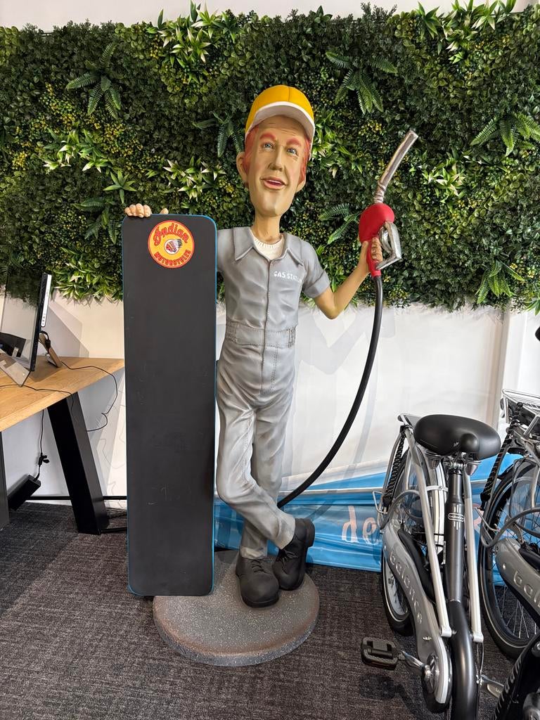 Gasboy pompbediende - 180cm decoratie, Ophalen, Overige typen