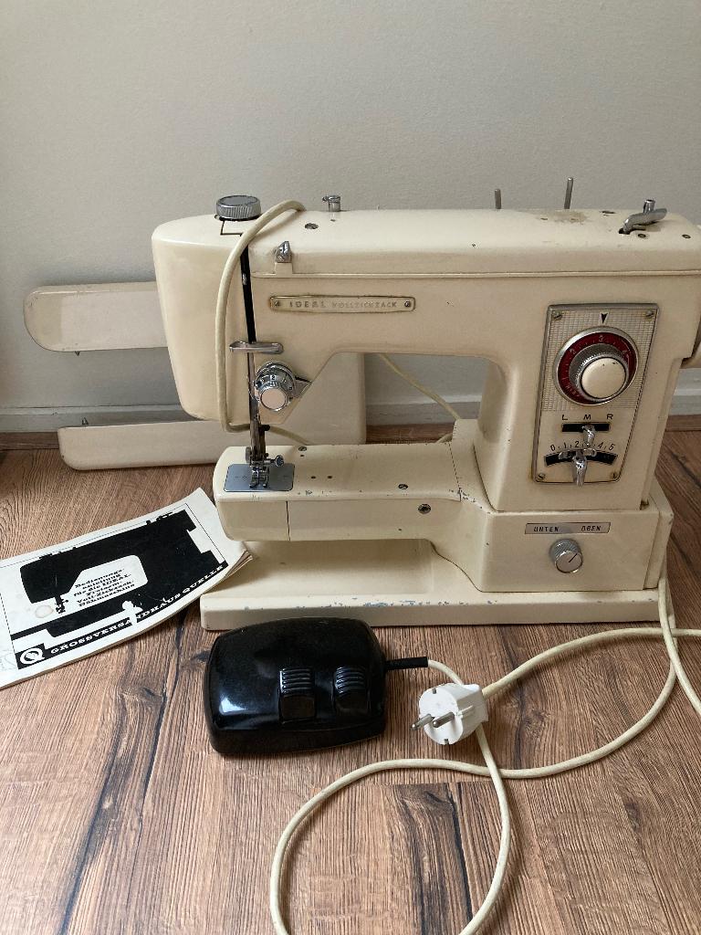 Naaimachine Ideal Type 745, Ophalen