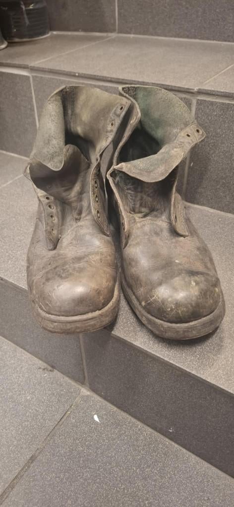 DUITSLAND Schoenen met nagels ww2, Ophalen of Verzenden, Landmacht, Duitsland, Kleding of Schoenen