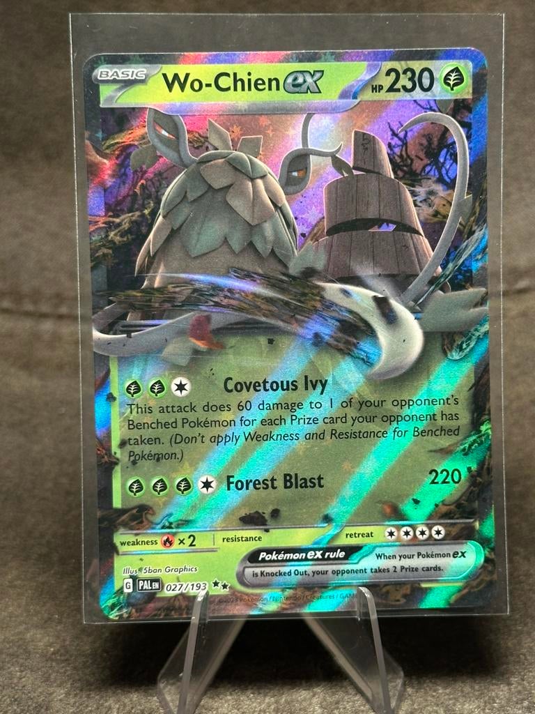 Wo-Chien Ex #27 027/193 (Pokemon Paldea Evolved), Ophalen of Verzenden, Zo goed als nieuw