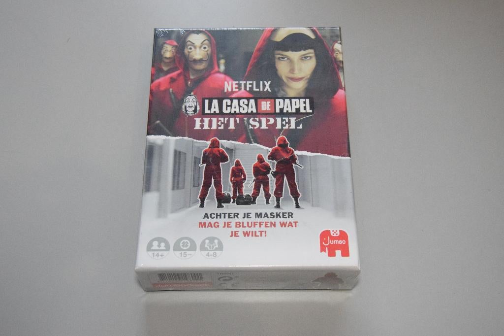 La Casa de Papel - Het Spel (Nieuw), Vijf spelers of meer, Ophalen of Verzenden, Nieuw, Jumbo