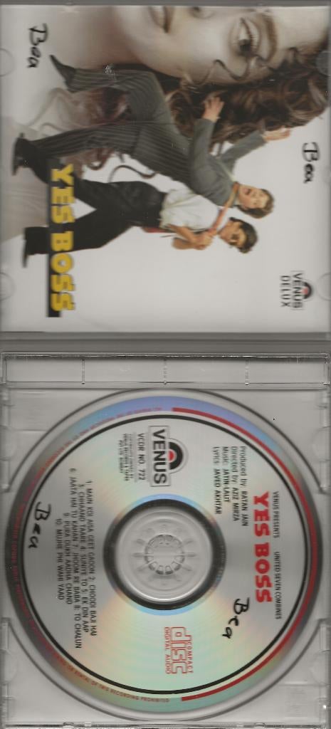Hindi Bollywood Film CD Yes Boss, Ophalen of Verzenden, Gebruikt