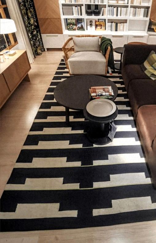 IKEA Stockholm 2025 | Handgeweven, Wol, Japandi | 240 x 350, Huis en Inrichting, Stoffering | Tapijten en Kleden, Ophalen, 200 cm of meer