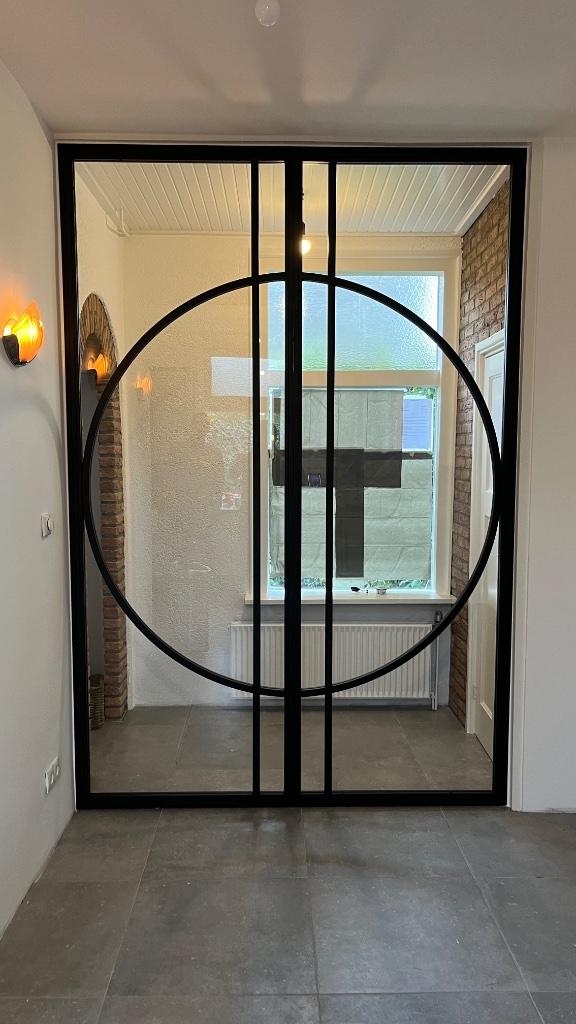 Aanbieding Taatsdeuren 93x250cm van 1195,- voor 995 p/s, Binnendeur, Nieuw, Glas, 200 tot 215 cm