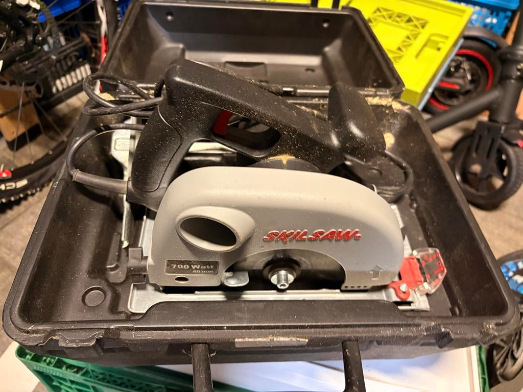 Skil-Saw Cirkelzaag - Gebruikt, Gebruikt, Cirkelzaag, 600 tot 1200 watt, Ophalen of Verzenden