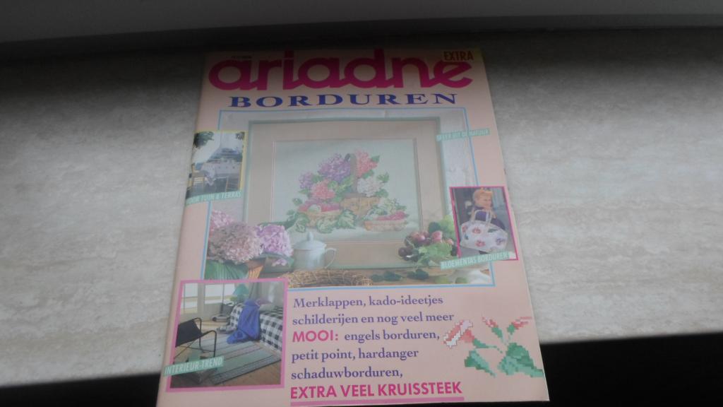 ariadne blad extra borduren, Ophalen of Verzenden, Gebruikt, Patroon