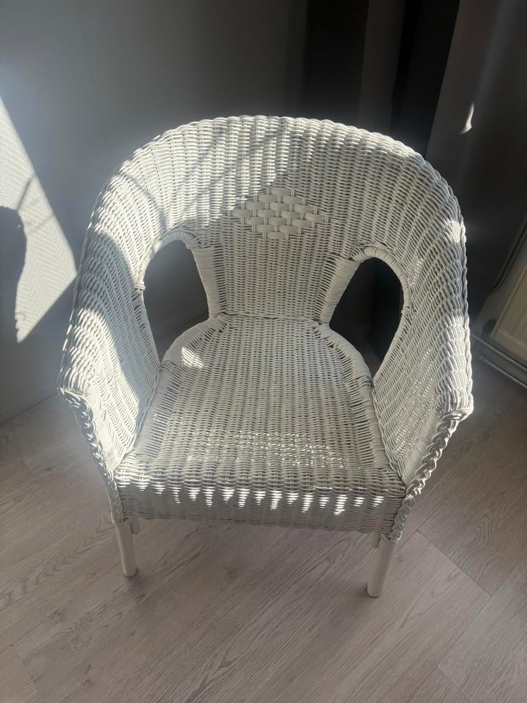 Rieten stoel, Ophalen of Verzenden, Zo goed als nieuw, Stoel(en)