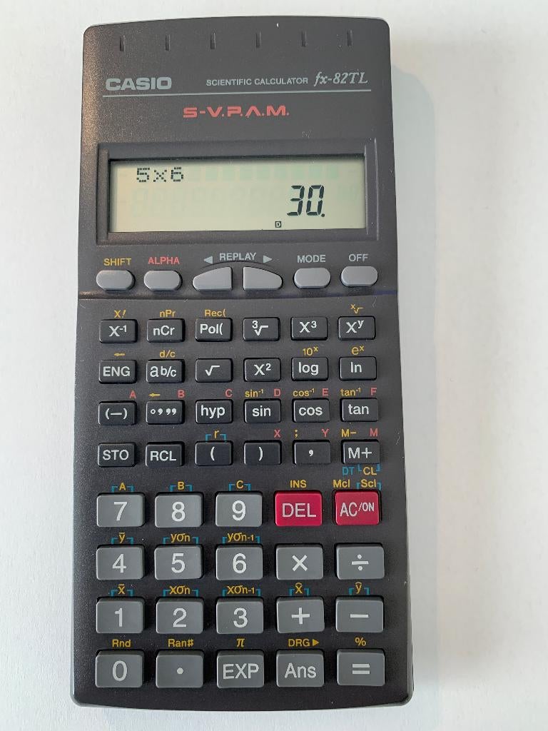 Casio FX-82TL Scientific Calculator, Ophalen of Verzenden, Zo goed als nieuw