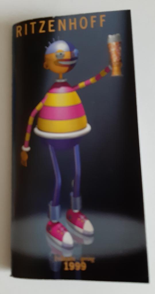 Ritzenhoff folder 1999., Ophalen of Verzenden, Zo goed als nieuw