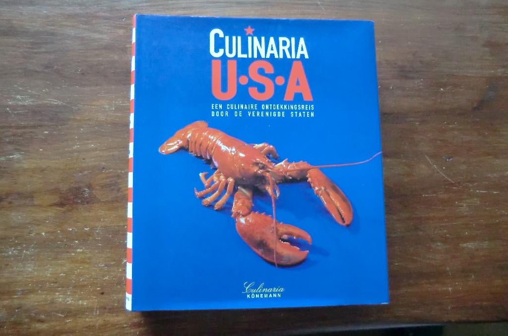 boek - Culinaria USA / culinaire ontdekkingsreis door de VS, Boeken, Kookboeken, Ophalen, Gelezen