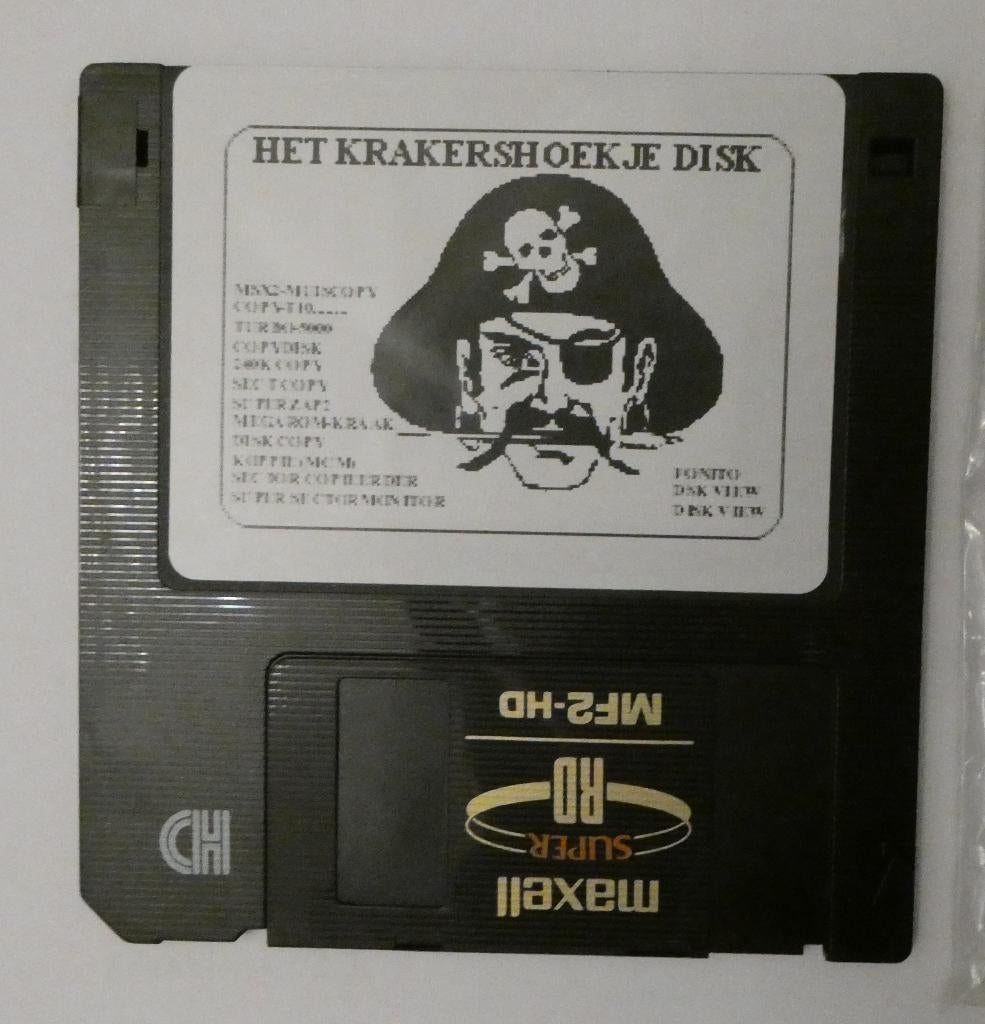 Msx Het Krakershoekje Disk en Handleiding, Ophalen of Verzenden, Overige