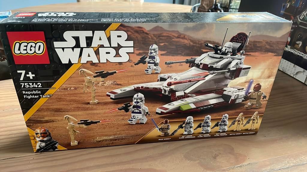 Lego Star Wars 3x Republic Fighter Tank 75342, Ophalen of Verzenden, Nieuw, Complete set, Lego