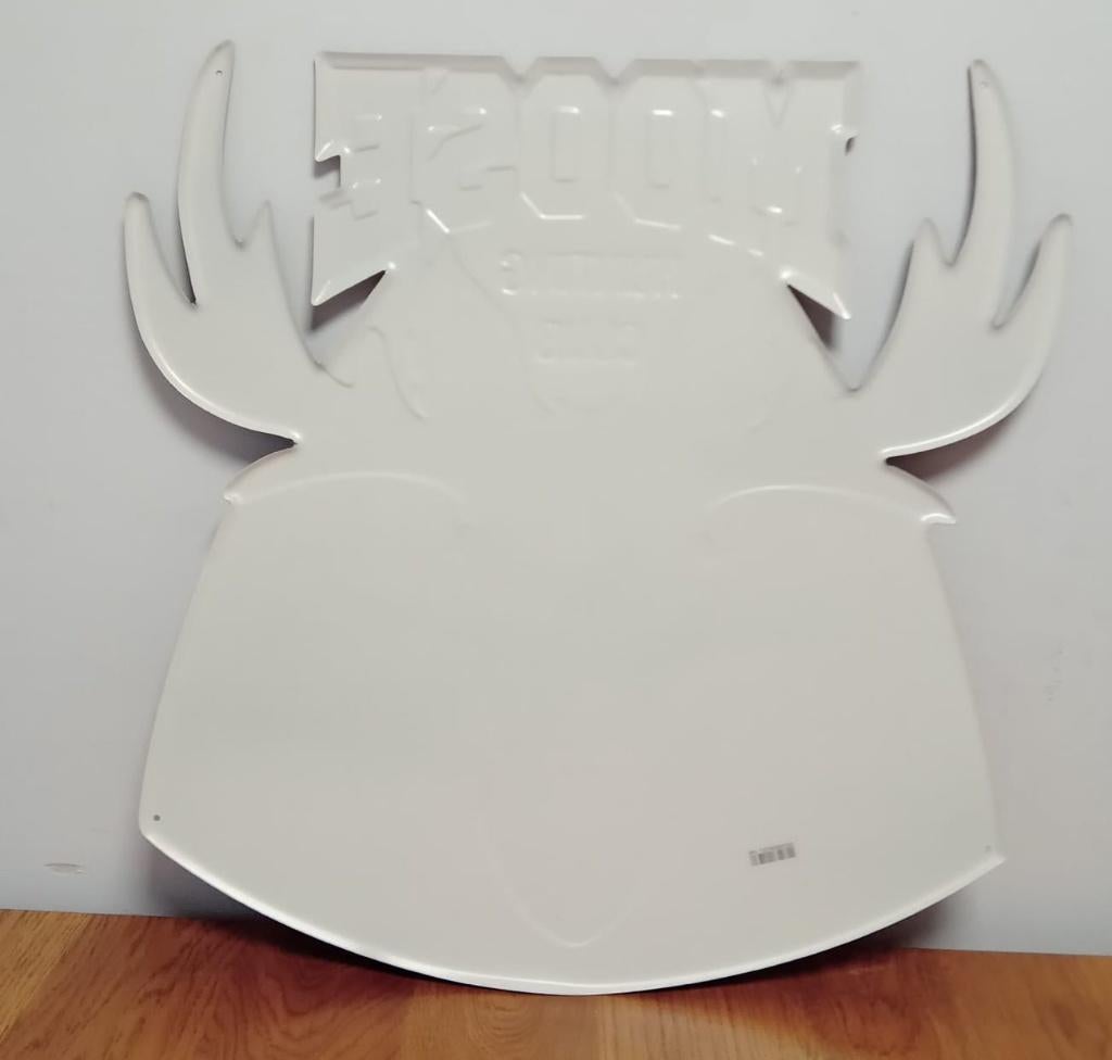 Moose hunting Eland relief reclamebord van metaal wandbord, Deco Noord, Nieuw, Ophalen of Verzenden, Deco Noord
