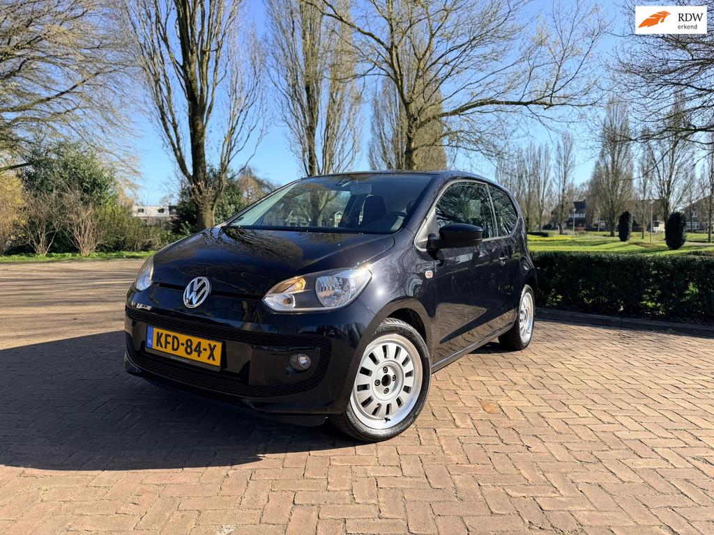 Volkswagen Up! 1.0 high up! Black Ed. | Cruise | Airco | Blu, Voorwielaandrijving, Euro 5, Stof, Gebruikt