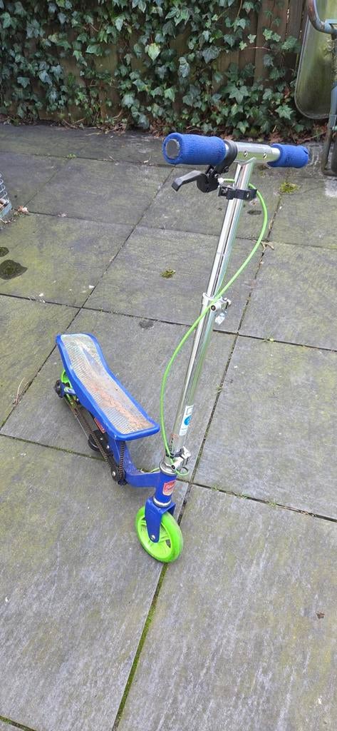 Space Scooter - Blauw/Groen, Fietsen en Brommers, Ophalen, Gebruikt, Overige typen, Space Scooter