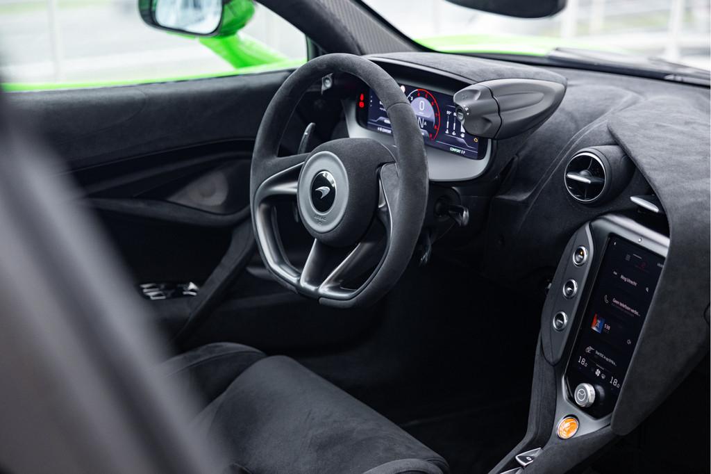 McLaren 750S Spider 4.0 V8 | Mantis Green | Carbon Bonnet &, Auto's, McLaren, Automaat, Achterwielaandrijving, Gebruikt, Cabriolet