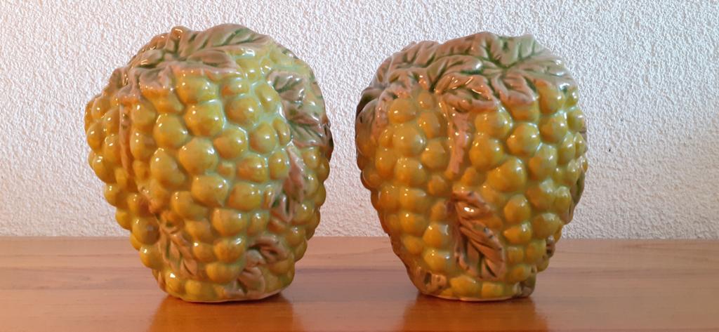 PolsPotten 2 druiven vaasjes, Huis en Inrichting, Woonaccessoires | Vazen, Overige materialen, Nieuw, Ophalen of Verzenden, Minder dan 50 cm