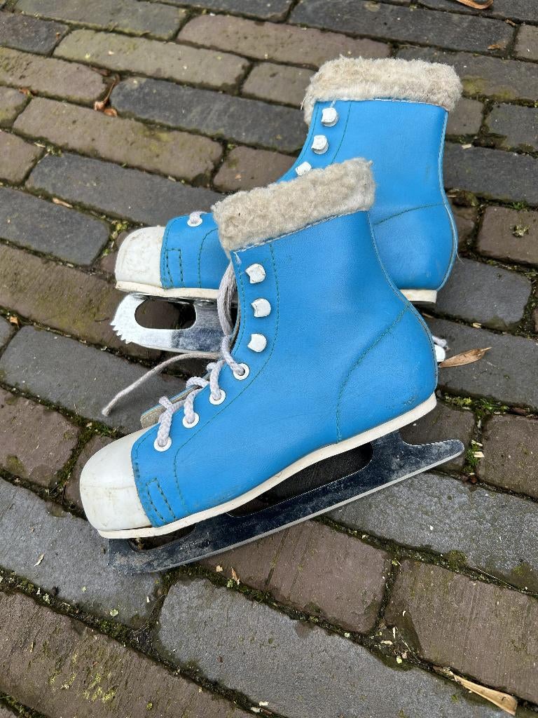 oude kinder kunstschaats, Ophalen of Verzenden, Gebruikt