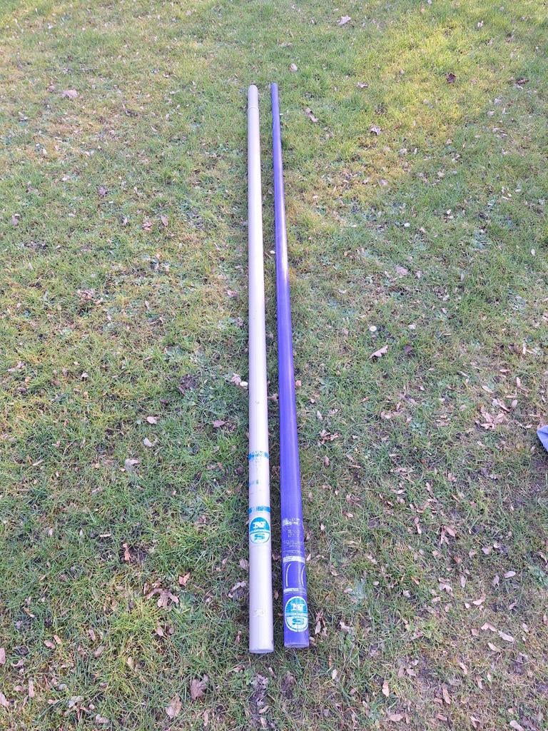 Windsurfplank, 2 gieken, 2 masten etc, Ophalen, Gebruikt, Complete set, 5 tot 7 m²