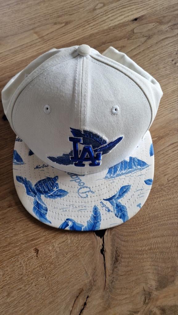 New Era LA Dodgers Snapback Cap - Wit/Blauw, Kleding | Dames, Hoeden en Petten, New Era, One size fits all, Ophalen of Verzenden