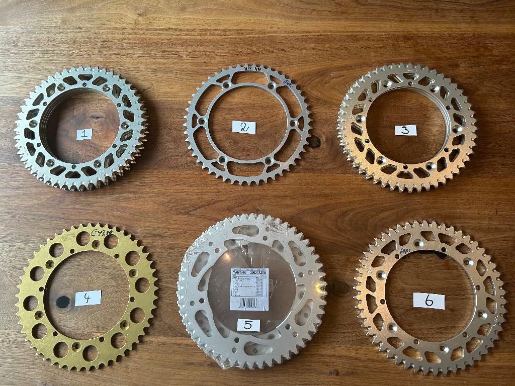 Yamaha tandwiel YZ/WR/TT/YFZ/YFM/YFS/XT/XTZ/XV/DT/IT/YTZ, Ophalen of Verzenden