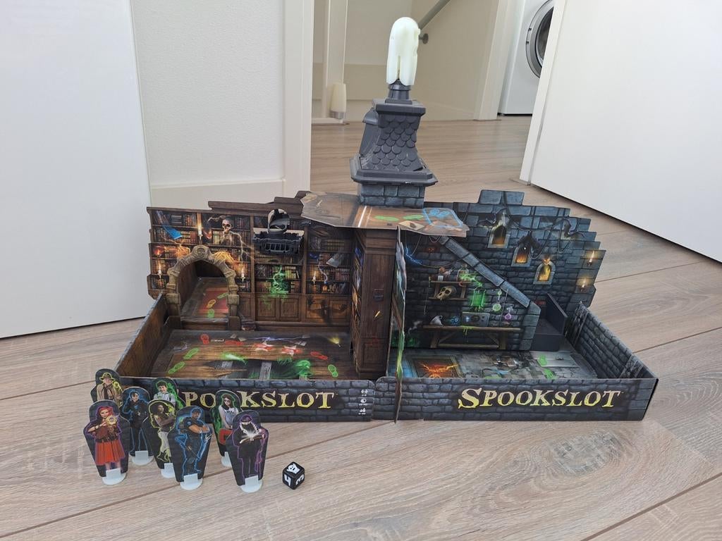 Spookslot bordspel, Drie of vier spelers, Ophalen, Gebruikt, Jumbo