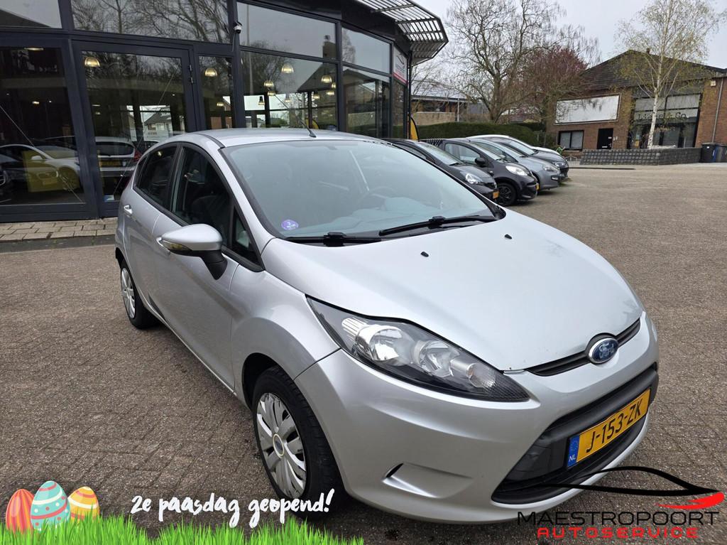 Ford Fiesta 5-deurs | Airco | 167.000 km | APK 09-2026 | Net, Voorwielaandrijving, Euro 5, 1242 cc, 82 pk