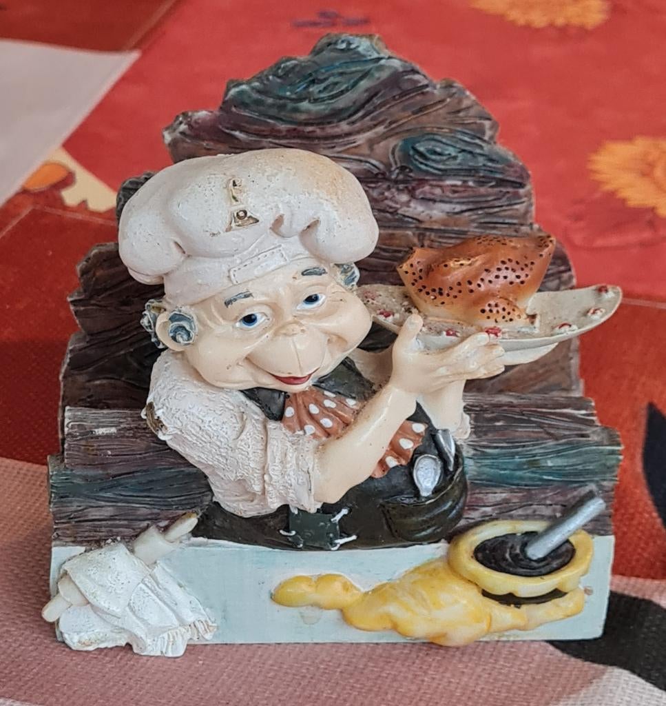 Leuke Laaf servettenhouder / briefhouder, Ophalen of Verzenden, Zo goed als nieuw, Gebruiksvoorwerp