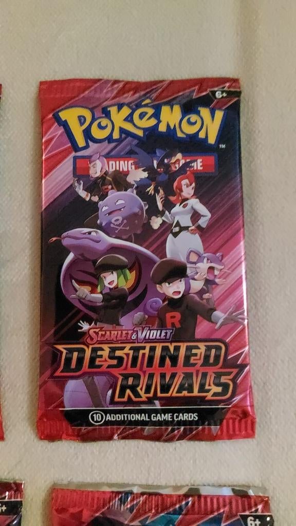 11x Pokémon Destined Rivals Boosters - Nieuw, Ophalen of Verzenden, Nieuw, Booster