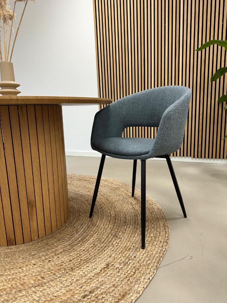 Kick Dean Eetkamerstoel Blauw - Set van 6 - Nieuw in doos, Nieuw, Ophalen of Verzenden, Kick, Kick