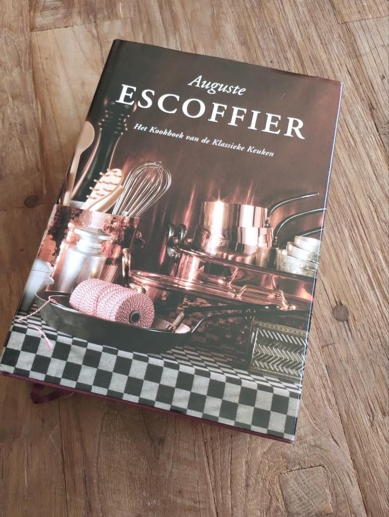 Auguste Escoffier kookboek Franse keuken, Ophalen of Verzenden, Zo goed als nieuw, Auguste Escoffier, Frankrijk